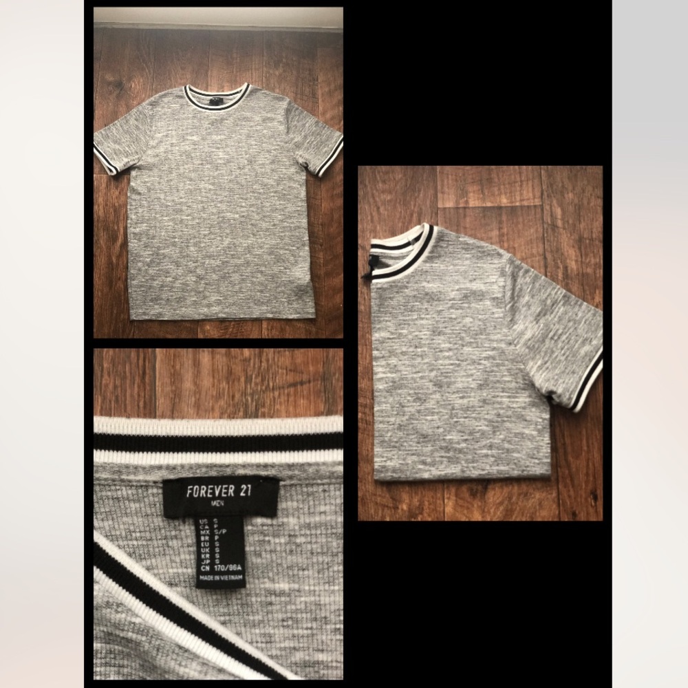 Forever 21 textured T-shirt